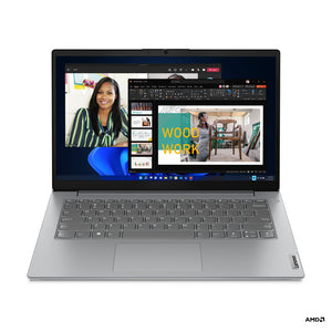Lenovo V14 G4 AMN Laptop Arctic Grey Portátil Gris Concha