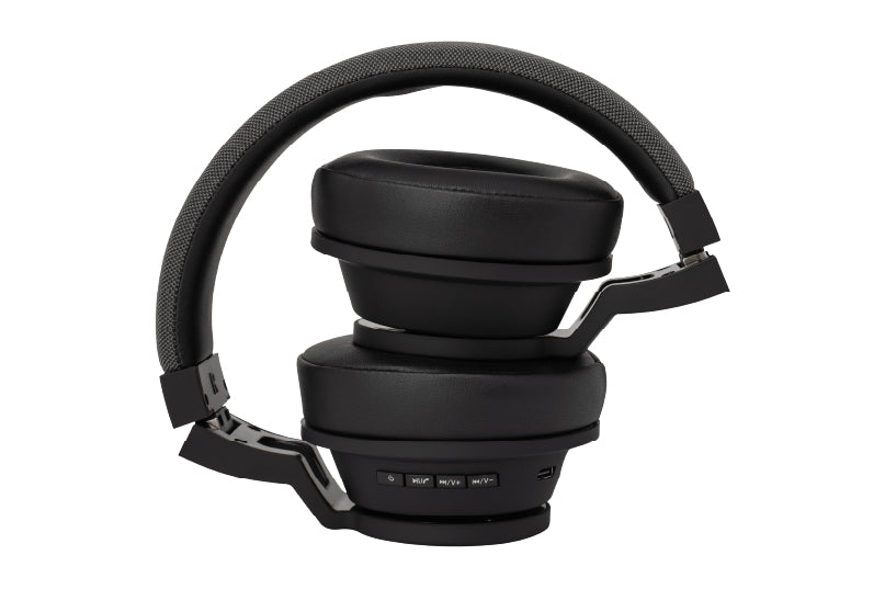 BACKDROP BDH-1N audífono y auriculare Auriculares Inalámbrico Diadema Llamadas/Música USB Tipo C Bluetooth Negro