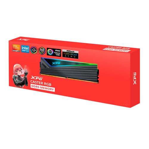 XPG CASTER RGB DDR5 Módulos de memoria 16 GB 1 x 16 GB 0 - 85 °C