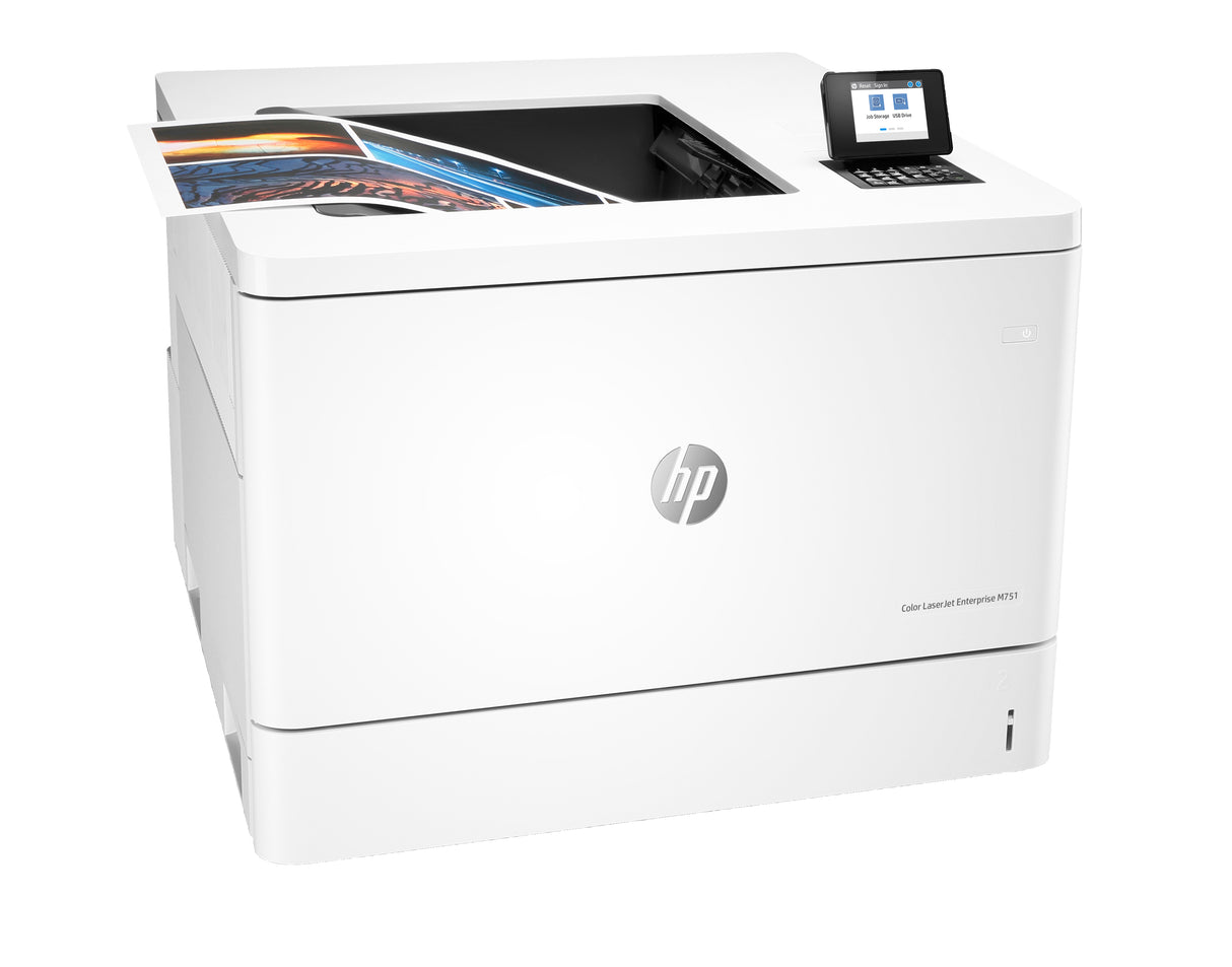HP Color LaserJet Enterprise LaserJet Enterprise M751dn Color Impresora, Ethernet solamente; A doble cara, 1200 x 1200 DPI, 41 ppm, Impresión a