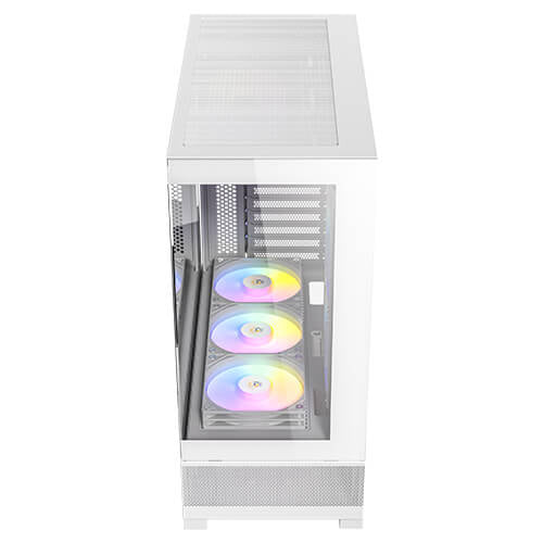 GABINETE ANTEC (CX700 ARGB WHITE) MEDIA TORRE ATX,CRISTAL,S/FUENTE,3*FAN,1*USB-C,1*USB 3.0,BLANCO