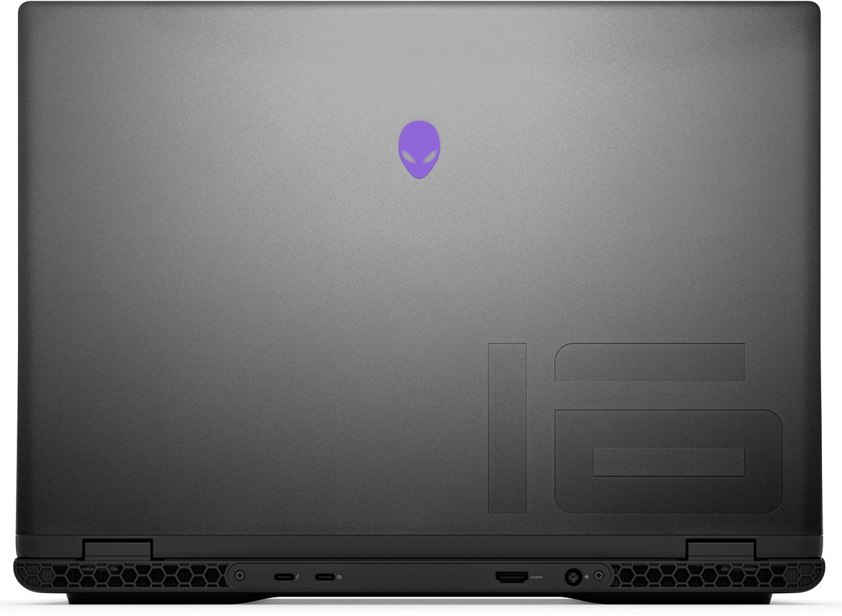 Alienware m16 R2 Laptop Dark Metallic Moon Portátil Negro Concha