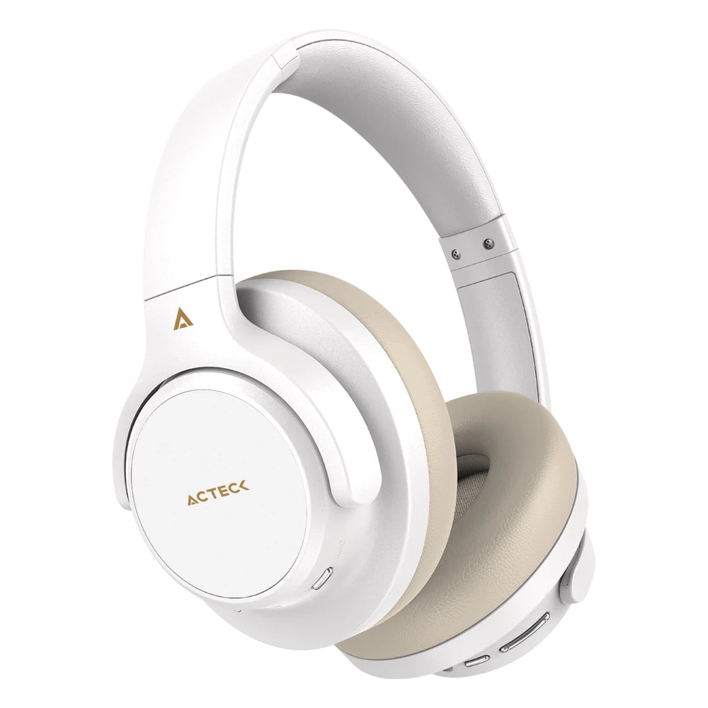Acteck Hype Epic HP750 Auriculares Inalámbrico y alámbrico Diadema Llamadas/Música Bluetooth Blanco, 20 - 20000 Hz, 266