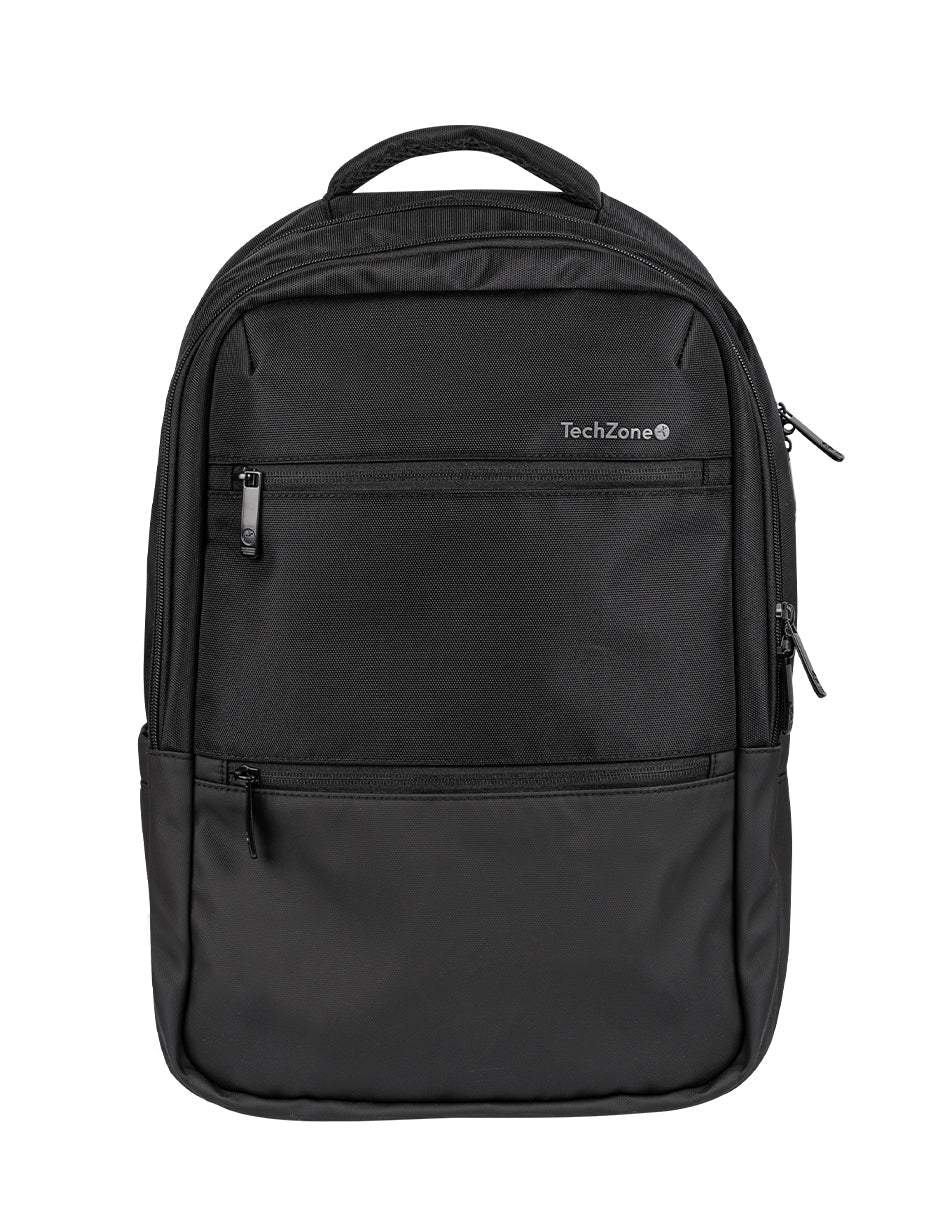 Mochila Techzone MAX II para portatil 16p Negro Forro 100% Poliester 46 x 32 x 16 cm