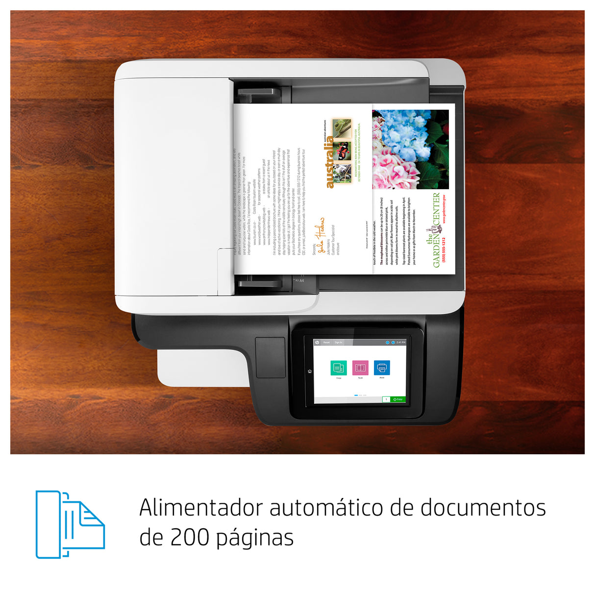 HP Color LaserJet Enterprise LaserJet Enterprise M776dn Multifunction Color Impresora, Ethernet solamente; Copiadora, escáner