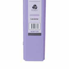Techmakro KITCARP20-1LV carpeta Cartón, Cloruro de polivinilo (PVC) Lavanda Carta, Folder de archivo convencional, 250 h