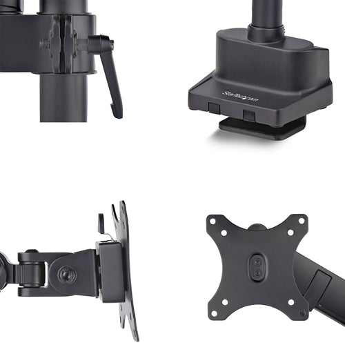 StarTech.com Brazo VESA de Sobremesa para Monitor de Hasta 40" 8kg - Soporte para Monitor - Soporte VESA - con Reso