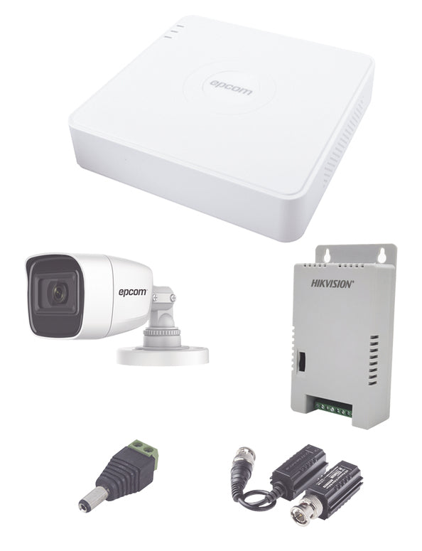 Epcom KEVTX8T4BG/A kit de videovigilancia Alámbrico 4 canales