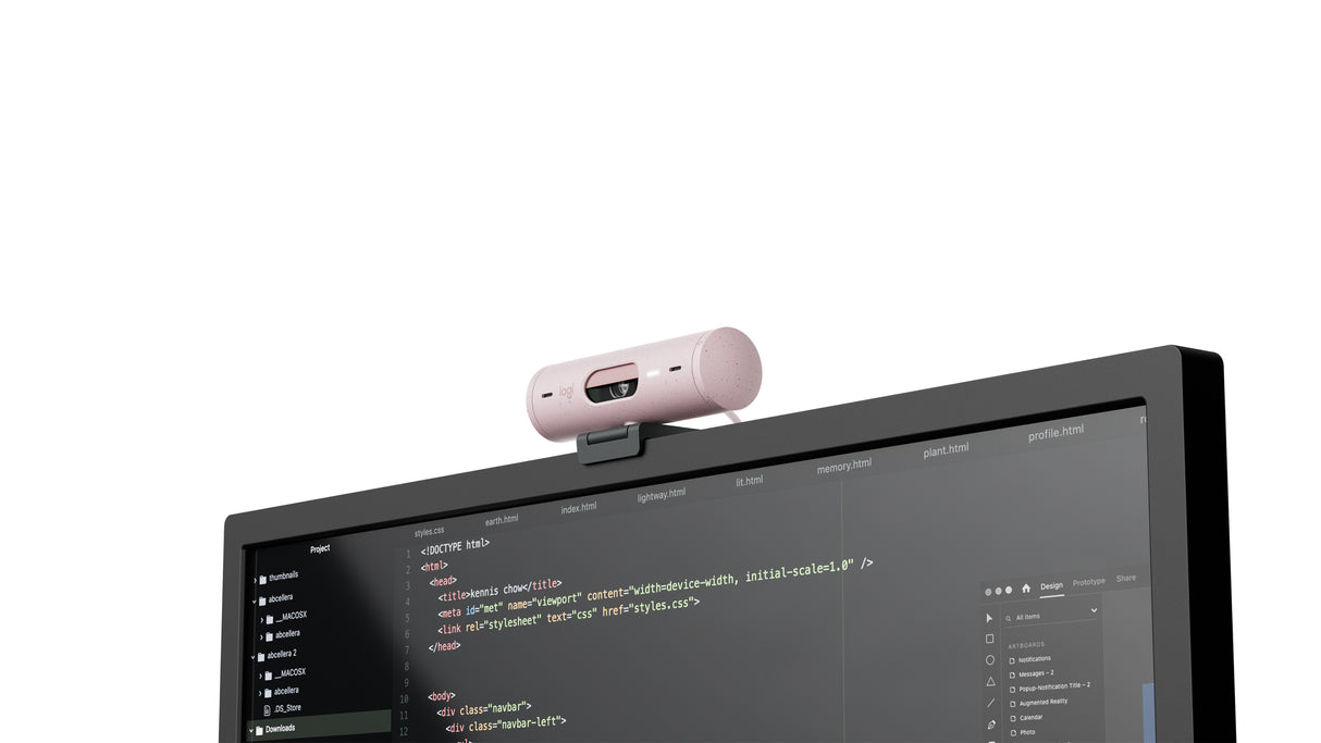 Logitech Brio 500 cámaras web 4 MP 1920 x 1080 Pixeles 60 pps Full HD