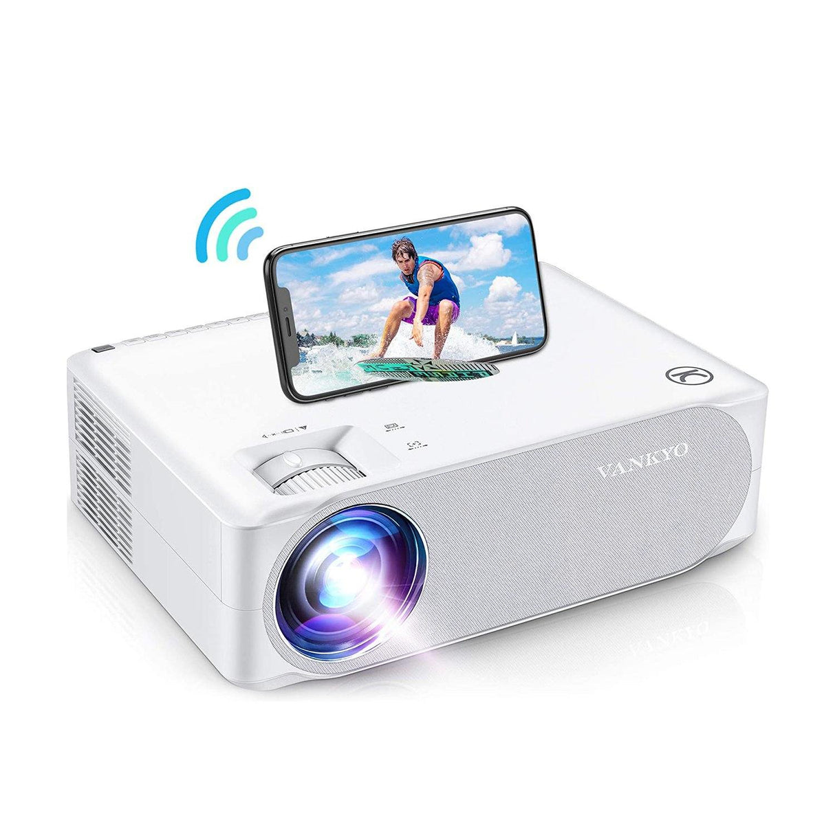 Vankyo V630W video proyector LCD 1080p (1920x1080) Blanco, 5000:1, 1168.4 - 7620 mm (46 - 300"), 280 Lúmenes LED