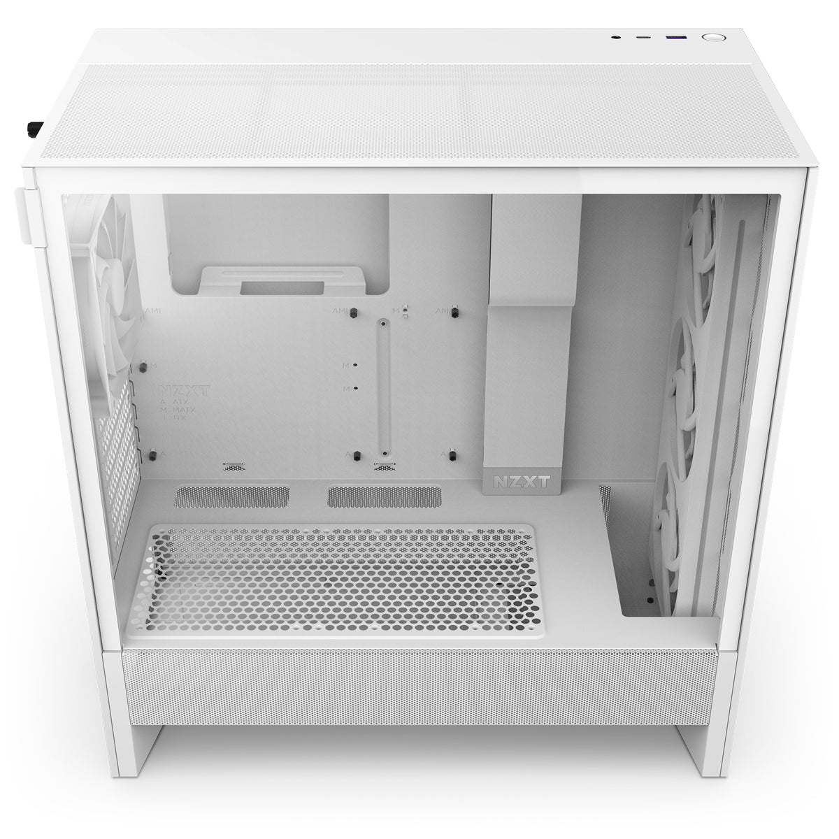 NZXT H5 Flow RGB Midi Tower Blanco