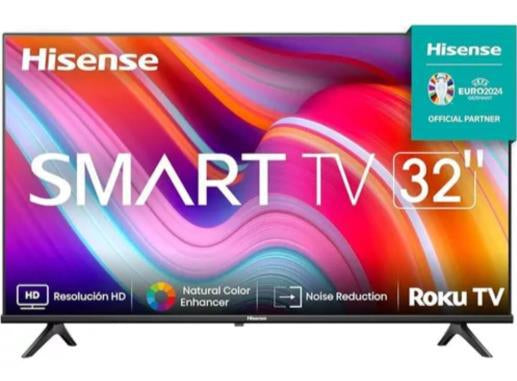 Hisense 32A4KR Televisor 80 cm (31.5") 1366 x 768 Pixeles HD LED Smart TV Wifi Negro