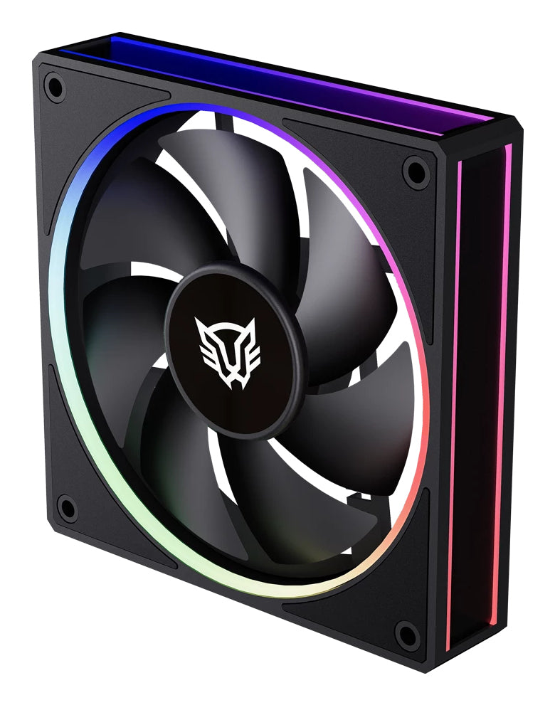 Balam Rush BR-942201 sistema de refrigeración de computadora Gabinete de la computadora Ventilador 12 cm Negro