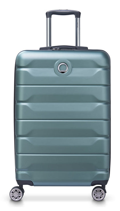 Delsey AIR ARMOUR Tranvía Armazón duro Verde 72 L Acrilonitrilo butadieno estireno (ABS), Policarbon