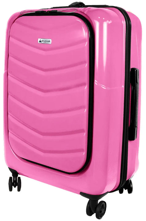 Skypeak PRL-240190205PK equipaje Maleta Caparazón duro Rosa 65.77 L Acrilonitrilo butadieno estireno (ABS), Policarbonat