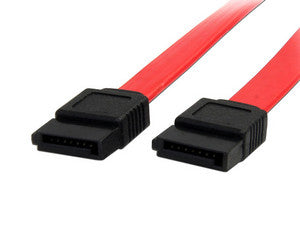 Cable Serial ATA StarTech, 45cm, 6Gbps, Conector Recto, Rojo