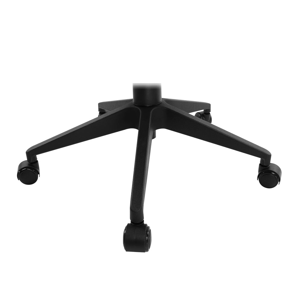 Vorago CGM-400-BK silla para oficina o computadora asiento acolchado respaldo de malla, Negro, Negro, Tela