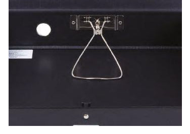 Techmakro 9129FIBK caja de archivo Negro Cartón, Cloruro de polivinilo (PVC), 265 mm, 360 mm