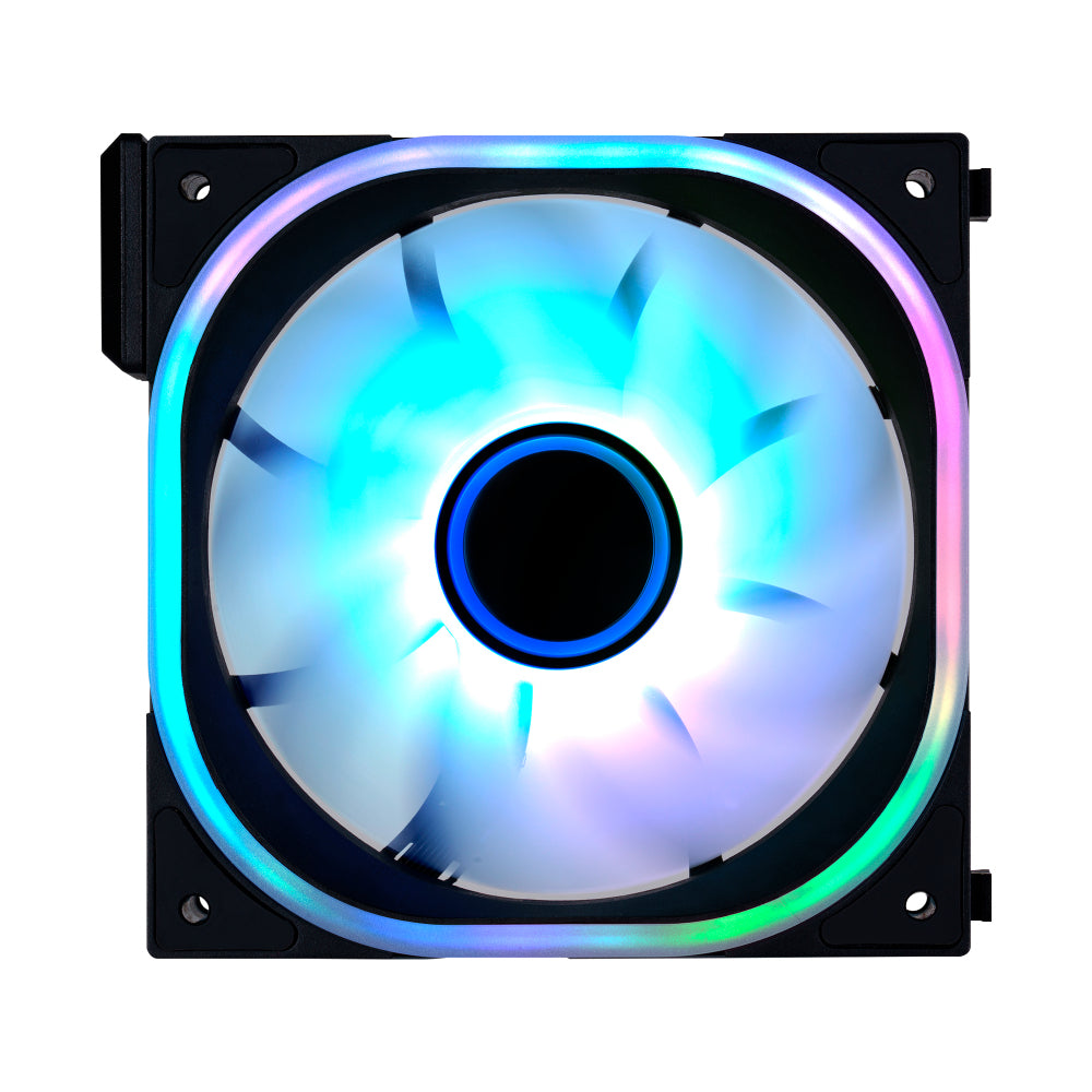 VORAGO Ventilador GAME FACTOR FG500-BK, 3 Velocidades, 50W, Silencioso