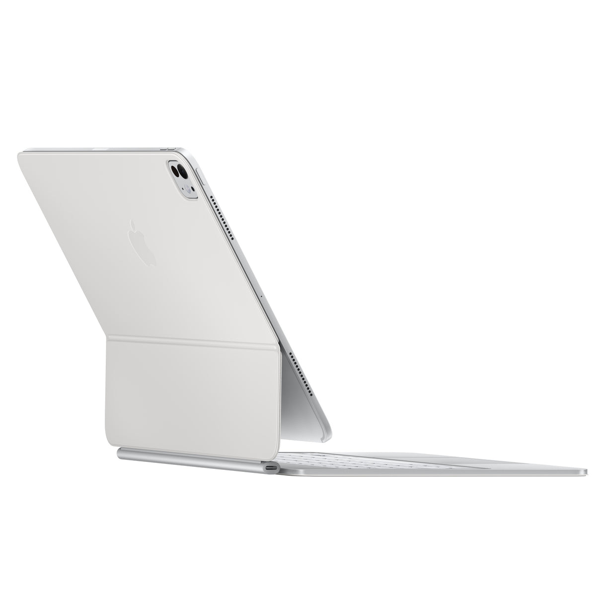 Apple Magic Keyboard para el iPad Pro de 13 pulgadas (M4) - Español (América Latina) - Blanco, QWERTY, Trackpad, Interru