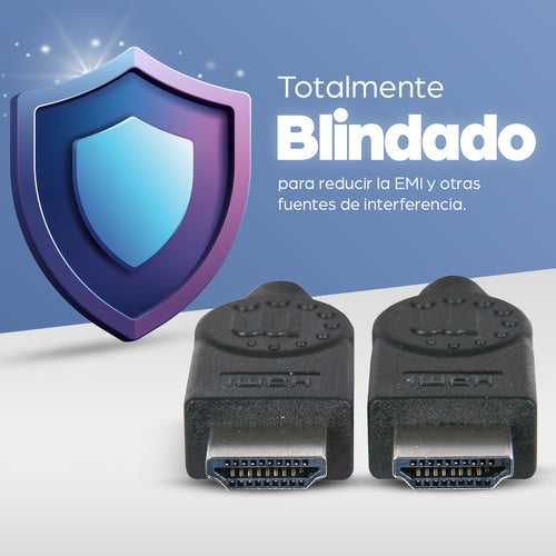 Manhattan Cable HDMI 4K@30 Hz, 1 m, compatible con 1080p y la mayoría de usos 4K (compruebe las especificaciones 4k de s