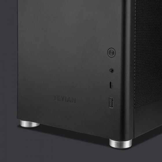 Yeyian Hussar Midi Tower Negro, ATX, Micro ATX, Mini-ITX, YCM-ASHUS-01