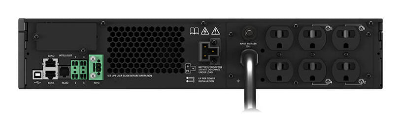 Vertiv SAI online Liebert GXT5 de ion-litio de 3000 VA/2700 W 230 V en rack/torre UPS Doble conversión (en línea) 3 kVA 2700 W Onda sinusoidal pura