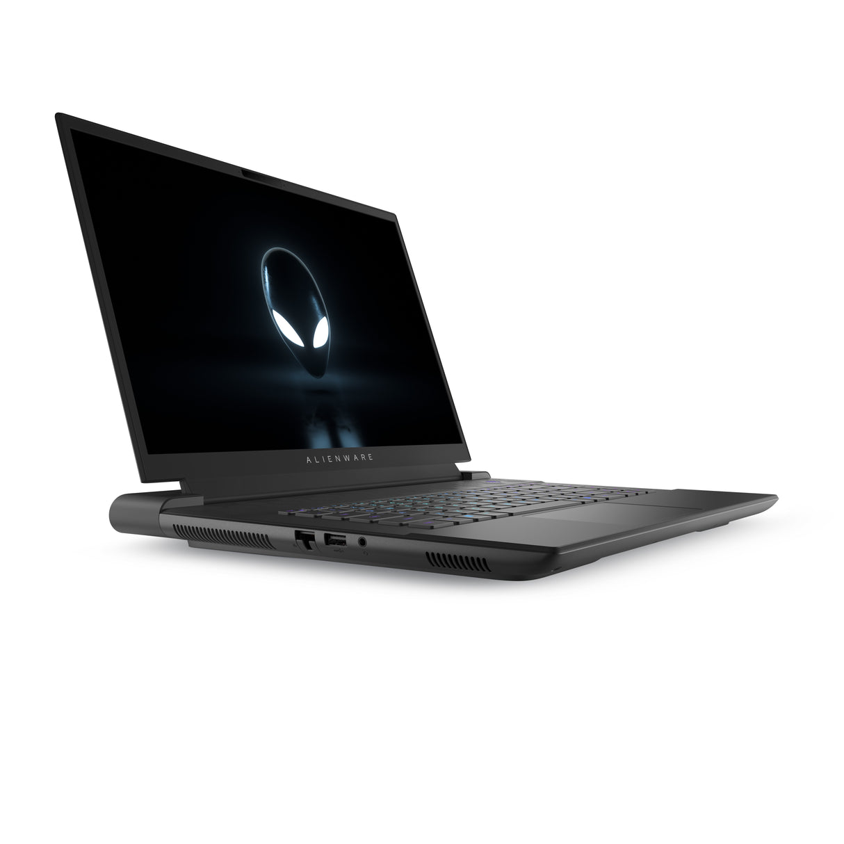 Alienware m16 R1 Laptop Dark Metallic Moon Portátil Negro Concha