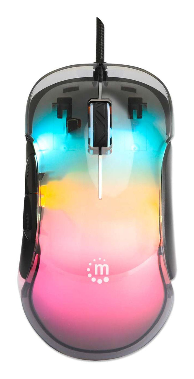Manhattan 190381 Ratón 1 Vertical Universal USB tipo A