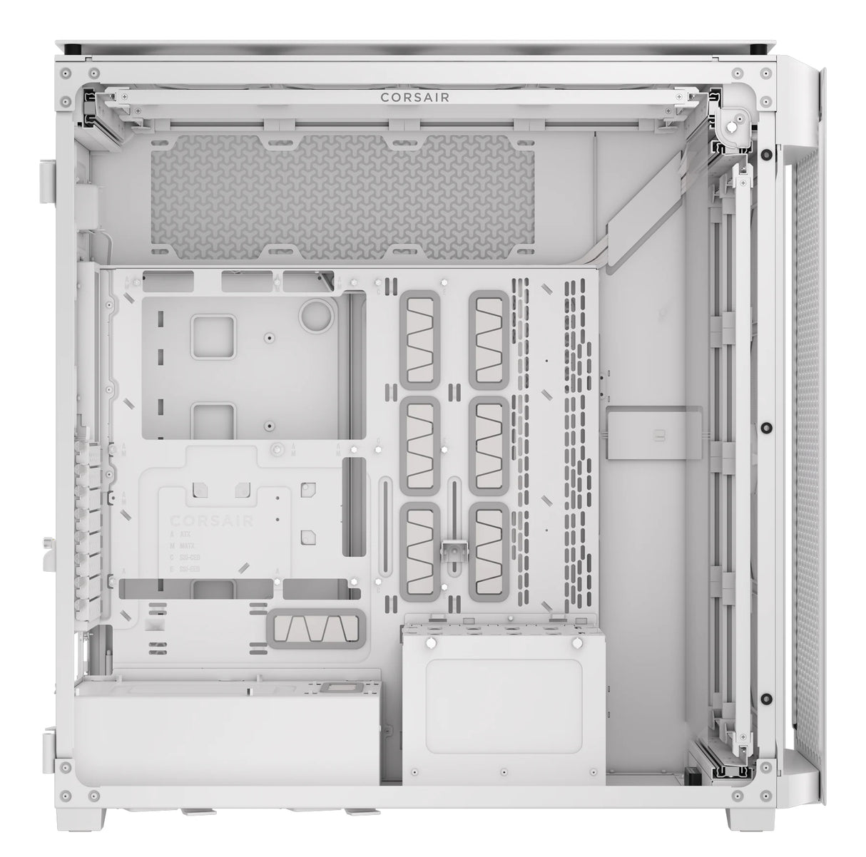 Corsair 9000D RGB AIRFLOW Full Tower Blanco, ATX, Acero inoxidable, Vidrio templado