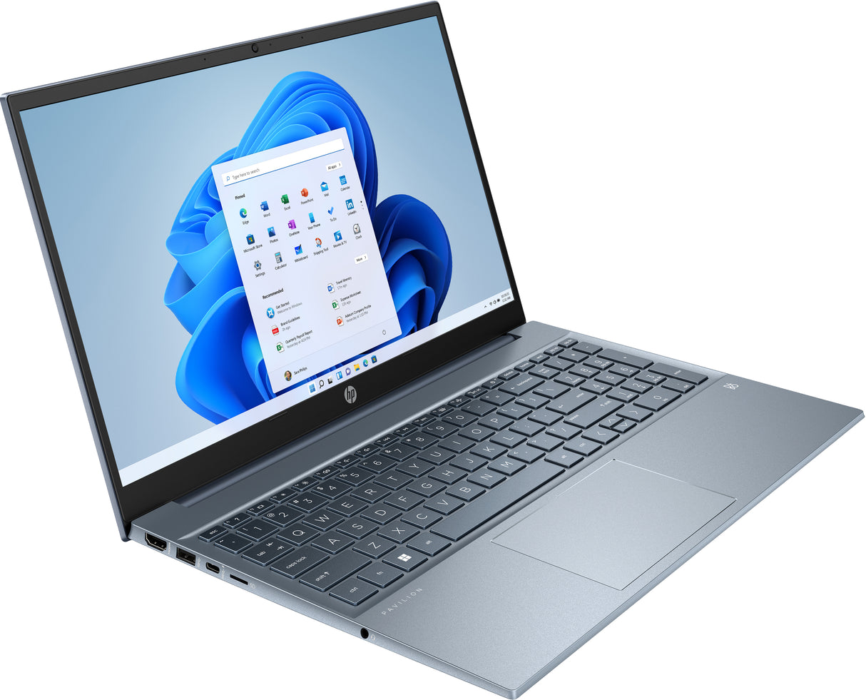 HP Pavilion 15-eg2524la Intel® Core™ i5 i5-1235U Computadora portátil 39.6 cm (15.6") Full HD 8 GB DDR4-SDRAM 512 GB SSD Wi-Fi 6 (802.11ax) Windows