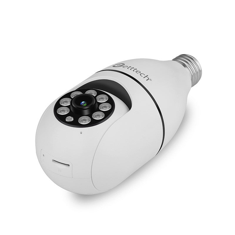 Getttech GEC-WBUB2 cámara de vigilancia Foco Cámara de seguridad IP Interior 1920 x 1080 Pixeles Techo, Inalámbrico, Bla
