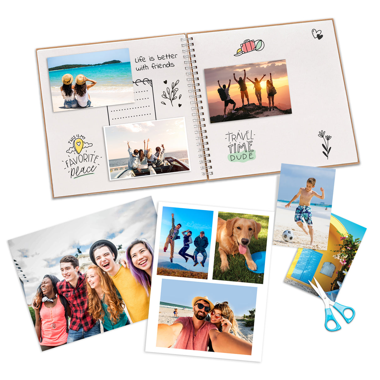 HP Everyday Photo Paper, Glossy, 52 lb, 8.5 x 11 in. (216 x 279 mm), 50 sheets