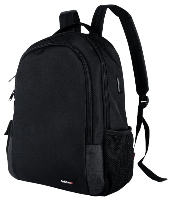 TechZone TZ21LBP04 maletín para laptop 39.6 cm (15.6") Mochila Negro, Tirante para hombro