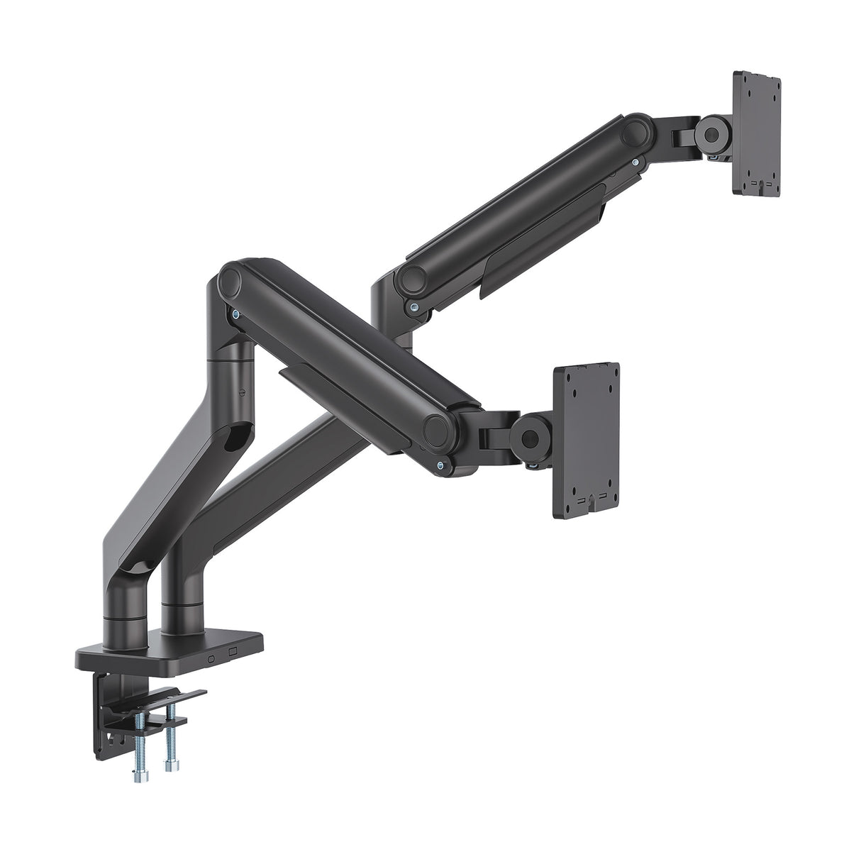 Manhattan Soporte doble de sobremesa para TV/monitores (Articulado con muelle), para pantallas de 13" a 45", f