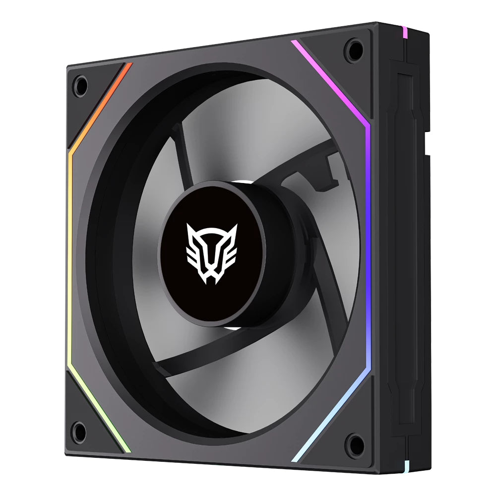 Balam Rush BR-942362 sistema de refrigeración de computadora Gabinete de la computadora Ventilador 12 cm Negro