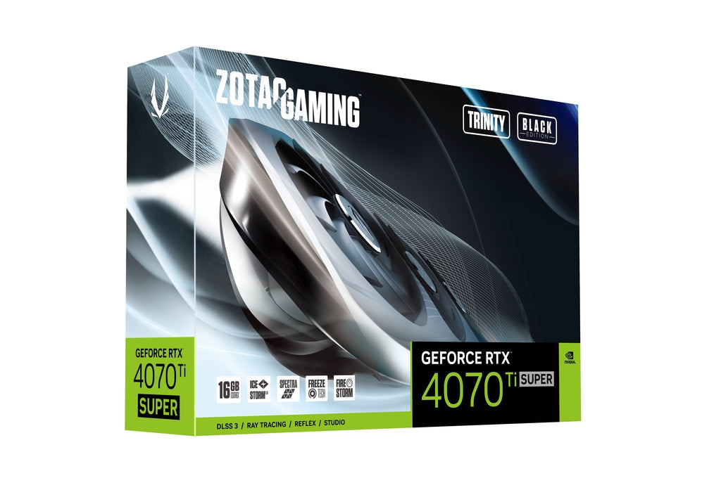 Zotac ZT-D40730D-10P tarjeta gráfica NVIDIA GeForce RTX 4070 Ti SUPER 16 GB GDDR6X, 256 Bit, 7680 x 4320 Pixeles, PCI Ex