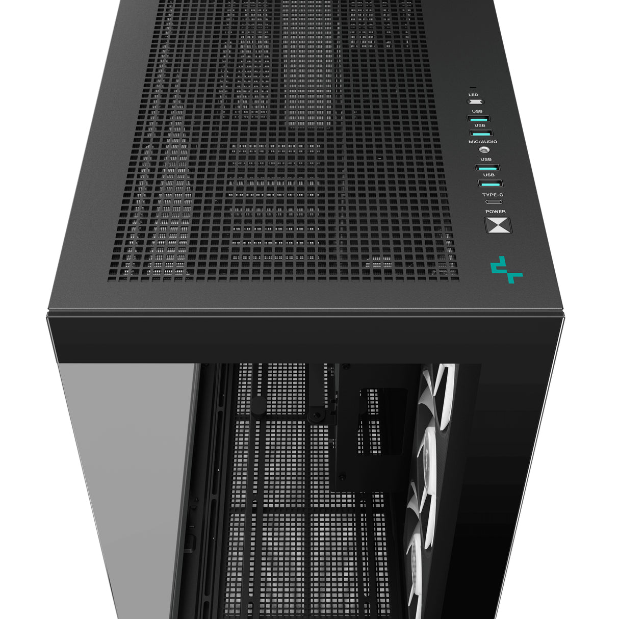 DeepCool CH780 carcasas ordenador Torre PC Negro ATX, EATX, micro ATX, Mini-ATX
