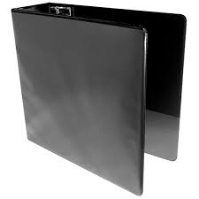 Carpeta Kinera Vinil Aro "O" 3" Negra C/8 - 9301Ne