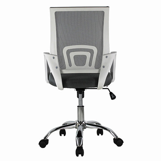 mundo in Silla Ejecutiva 107 Mesh Gris Asiento acolchado Respaldo acolchado