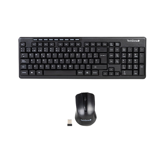 Kit de Teclado y Mouse TECHZONE TZ16COMB01-INA - Accesorios
