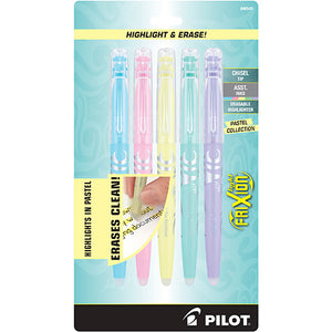 Pilot EMP-441 marcador 5 pieza(s) Punta de cincel Azul, Verde, Púrpura, Rosa, Amarillo