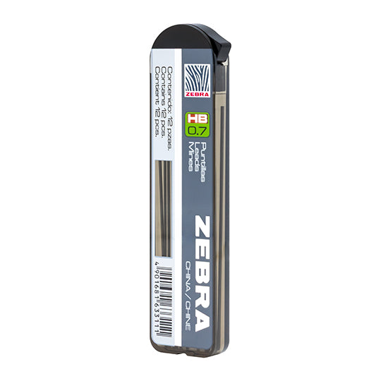 Puntillas de grafito ZEBRA HB punto medi