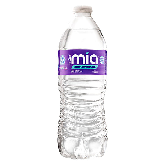 AGUA NATURAL MIA JUMEX 500 ML C/24 PZAS