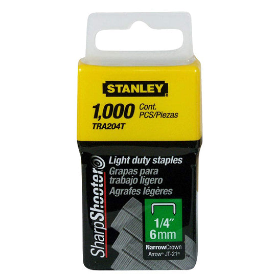 Grapas de 1/4 Bostitch uso ligero caja c
