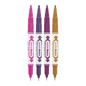 Zebra 409SFNMXE004 marcadores permanentes Punta fina Colores surtidos 4 pieza(s)