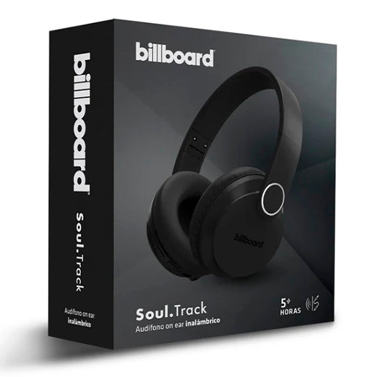 Billboard BB-H75020 audífono y auriculare Audífonos Inalámbrico Diadema Llamadas/Música Bluetooth Negro