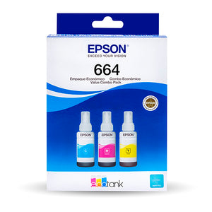 Epson C13T664520-3P repuesto de tinta para impresoras Original, Cian, Magenta, Amarillo
