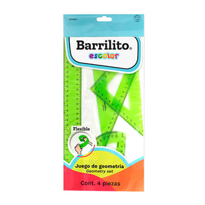 JUEGO DE GEOMETRIA BARRILITO FLEXIBLE 1