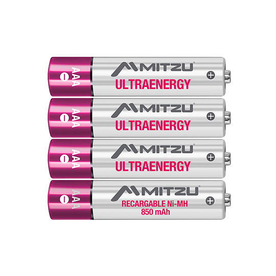MITZU MNM-4XAAA850 pila de uso doméstico Batería recargable AAA Níquel-metal hidruro (NiMH), 4 pieza(s)
